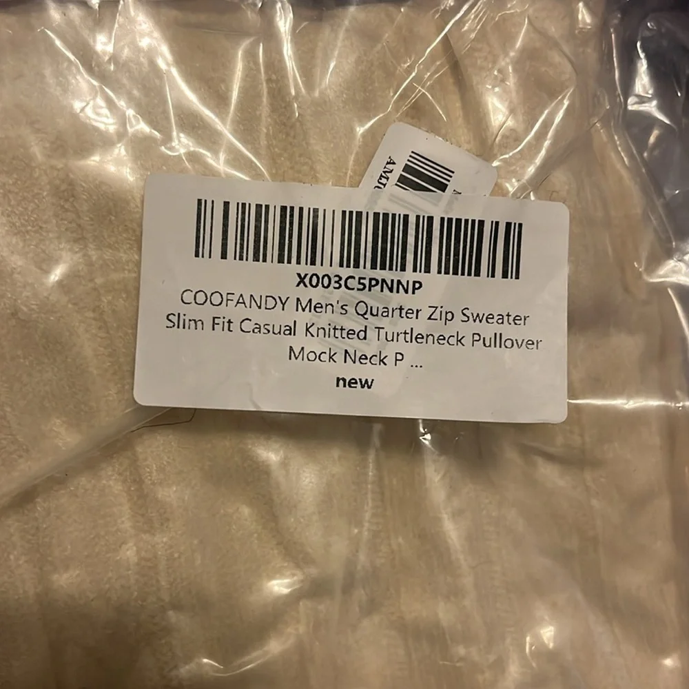 Coofandy sweater   New in package